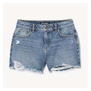 Bermuda en denim délavé foncé in Laver Foncé from Joe Fresh